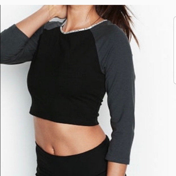 Victoria's Secret Tops - Victoria secret sport raglan crop top